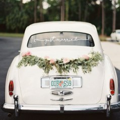 Décoration Voiture Mariage