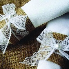 Ronds de Serviette pour Mariage