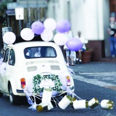 Boîtes de Conserve Voiture Mariage