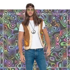 Déguisements Hippie Homme