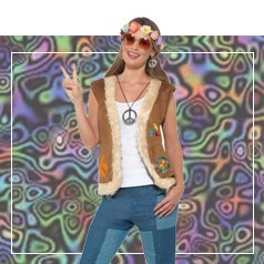 Déguisements Hippie Femme