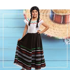 Déguisements Mexicain Fille