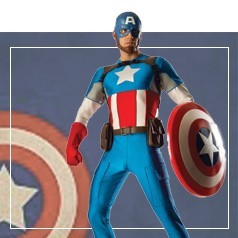 Déguisements de Captain America Homme